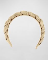 Alexandre De Paris - Braided Silk-Blend Headband - Lyst