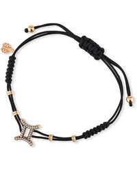 Pippo Perez - 18k Pink Gold Diamond Gemini Pull-cord Bracelet - Lyst