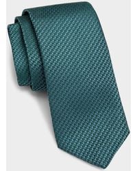 Canali - Apos;S Houndstooth Silk Tie - Lyst