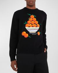 Casablancabrand - Pyramide D'Oranges Intarsia Sweater - Lyst