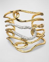 Alexis - Solanales Large Twisted Cuff - Lyst