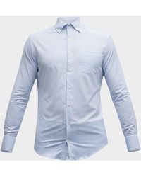 Peter Millar - Apos;S Hanford Performance Twill Sport Shirt - Lyst