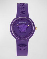 Versace - 39Mm Medusa Pop Watch With Silicone Strap And Matching Case - Lyst