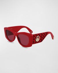 Lanvin - Mother & Child Acetate Butterfly Sunglasses - Lyst