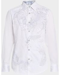 Robert Graham - Apos;S Maelstorm Embroidered Button-Down Shirt - Lyst