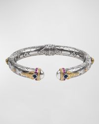 Konstantino - Delos London Blue Topaz & Pink Sapphire Bracelet, Size M - Lyst
