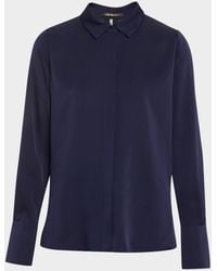 Kobi Halperin - Larissa Split-Cuff Button-Down Blouse - Lyst