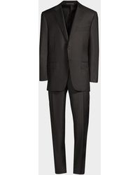 Canali - Regular-Fit Two-Button Wool-Blend Suit - Lyst