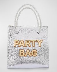 Sophia Webster - Mini Party Metallic Leather Tote Bag - Lyst