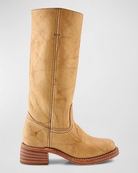 Frye - Campus Tall Leather Riding Boots - Lyst