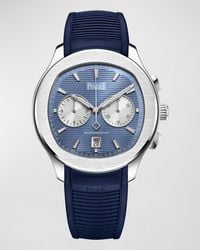 Piaget - Polo Chronograph 42mm Stainless Steel Watch - Lyst
