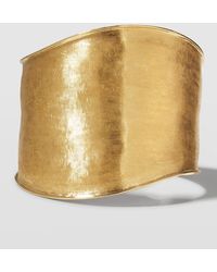 Marco Bicego - Lunaria Cuff Bracelet In 18k Yellow Gold - Lyst