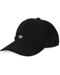 Tom Ford - Tf Canvas Logo Baseball Cap - Lyst
