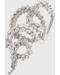 YEPREM - 18k White Gold Diamond Y-not Stackable Ring, Size 6.25 - Lyst