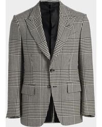 Tom Ford - Apos;S Master Prince Of Wales Wool Jacket - Lyst