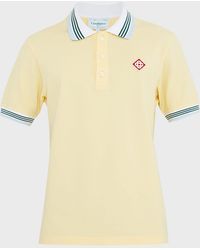 Casablancabrand - Classic Pique Polo Shirt - Lyst