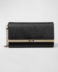 Leather clutch bag Michael Kors Multicolour in Leather - 24576365