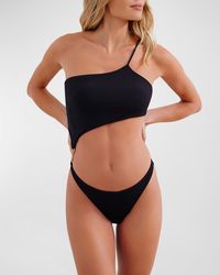ViX - Solid Sienna Deise Brazilian One-Piece Swimsuit - Lyst