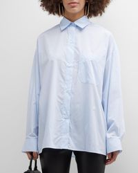 Twp - Earl Oversized Button-Front Shirt - Lyst