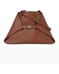 Akris - Ai Small Leather Shoulder Tote Bag - Lyst
