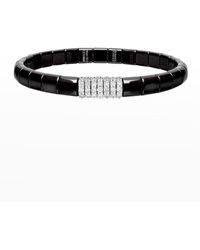 ’ROBERTO DEMEGLIO - Pura Matte Ceramic & 18K Bracelet With Diamonds, 0.49 Tdcw - Lyst