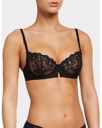 Simone Perele - Saga Non-Padded Lace Demi Bra - Lyst
