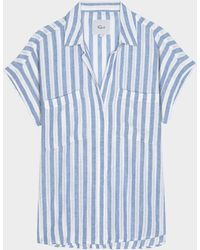 Rails - Cito Stripe Short-Sleeve Shirt - Lyst
