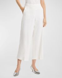 Theory - Relaxed Straight-Leg Pull-On Pants - Lyst