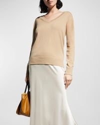 Vince - Weekend V-Neck Cashmere Pullover Sweater - Lyst
