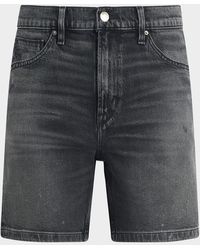 Hudson Jeans - Clint Faded Relaxed Denim Shorts - Lyst