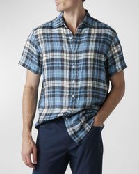 Rodd & Gunn - Hervey Gorge Linen-Cotton Poplin Sport Shirt - Lyst
