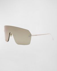 Fendi - First Metal Shield Sunglasses - Lyst