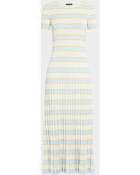 Rag & Bone - Eloise Stripe Short-Sleeve Maxi Dress - Lyst