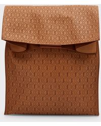Saint Laurent - Le Monogramme Deli Paper Bag Leather Handbag - Lyst