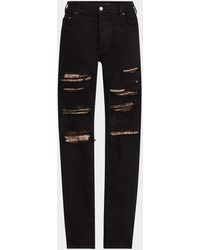 Amiri - Boucle Thrasher Skinny Jeans - Lyst