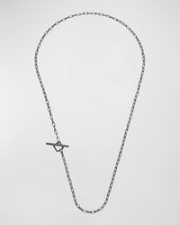 Marco Dal Maso - Ulysses Hand Etched Link Lariat Necklace - Lyst