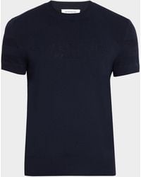 Givenchy - Apos;Mesh Logo Knit Short-Sleeve Crewneck Sweater - Lyst
