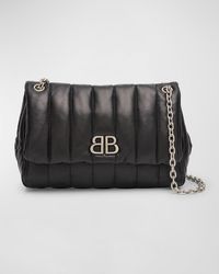 Balenciaga - Monaco Mini Quilted Shoulder Bag - Lyst