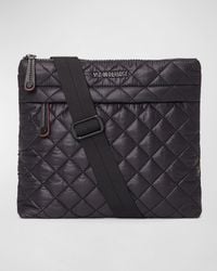 MZ Wallace - Metro Quilted Flat Crossbody Bag - Lyst