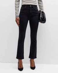 Veronica Beard - Carly Kick-Flare Cropped Jeans - Lyst