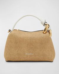 JW Anderson - Corner Small Woven Leather Shoulder Bag - Lyst