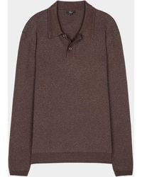 Rails - Apos;S Herrington Melange Herringbone Polo Sweater - Lyst