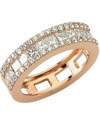 BeeGoddess - Mondrian White Diamond Ring, Size 7 - Lyst