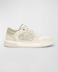 Amiri - Classic Leather Logo Low-Top Sneakers - Lyst