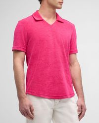 Monfrere - Terry Toweling Polo Shirt - Lyst