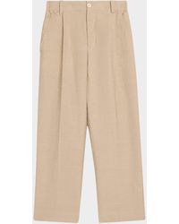Jacquemus - Apos;S Le Pantalon Straight Leg Pleated Trousers - Lyst