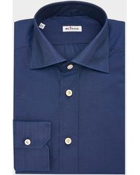 Kiton - Cotton Point-Collar Dress Shirt - Lyst