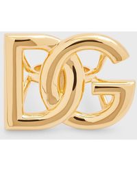 Dolce & Gabbana - Dg Logo Ring - Lyst