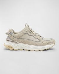 Moncler - Lite Runner Leather Low Top Sneakers - Lyst