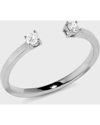 Lana Jewelry - Echo 14k Gold Diamond Round Ring - Lyst